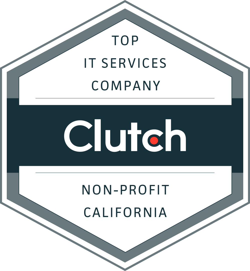 top clutch.co it services company non profit california